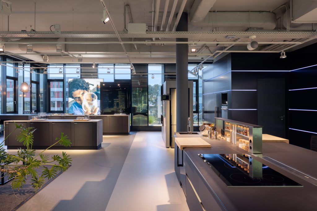 Siemens showroom keukenapparatuur
