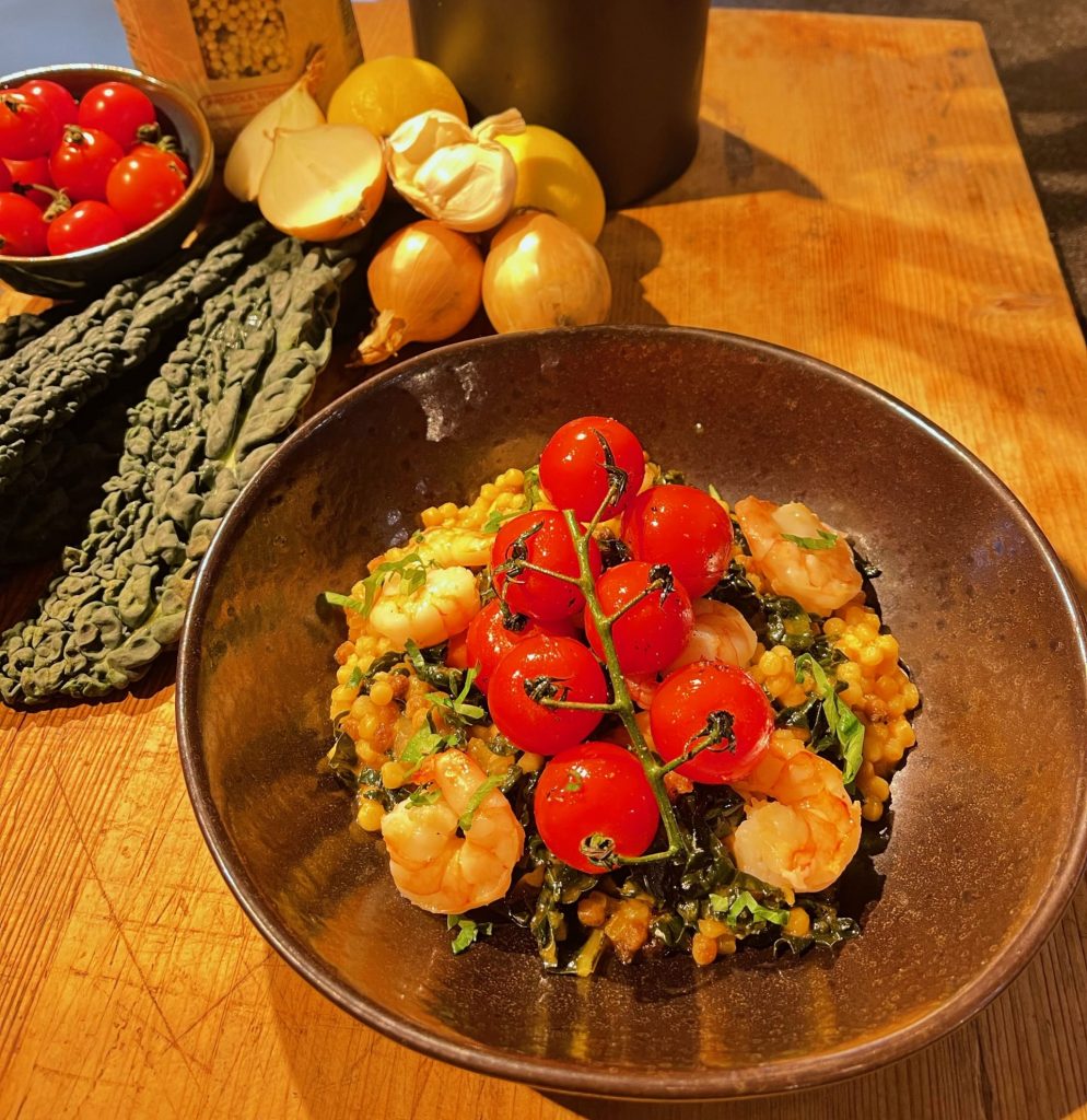 Inspiratiehuis - recept - Fregola met cavolo nero